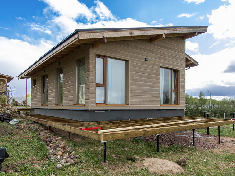 Свая винтовая 76 мм в Бикине